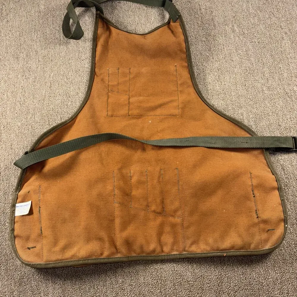 Bucket Boss Vintage Apron Tool Belt Canvas Brown Pocket